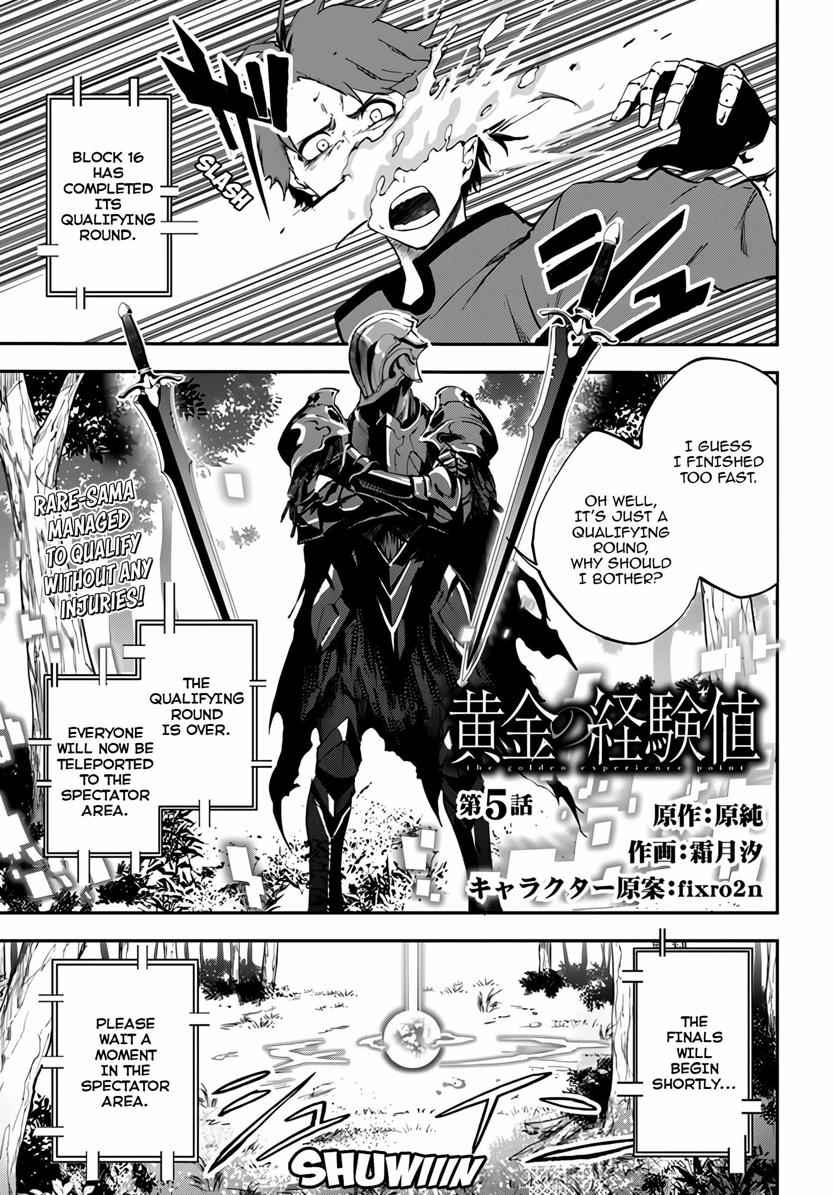 The Golden Experience Point Chapter 5 2